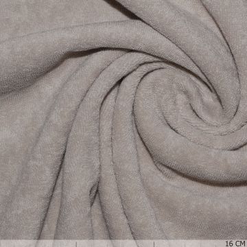 Stretch-Frottee Beige