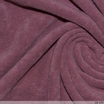 Stretch-Badstoff Dark Old Pink