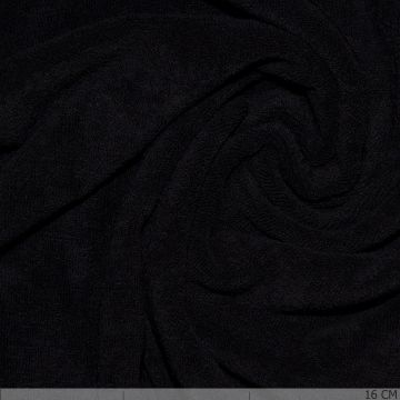 Stretch-Badstoff Black