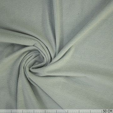 Breitcord Stretch gewaschen Mint