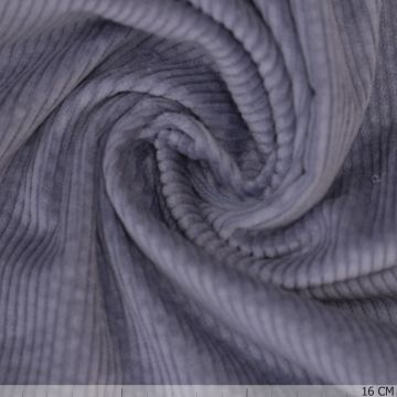 Corduroy Stretch Washed in Lila/Violett