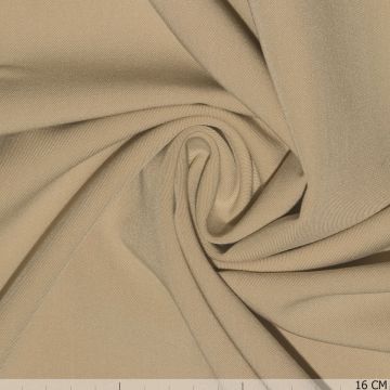 Orlando Beige – elegante Twill-Stoff mit Bi-Stretch