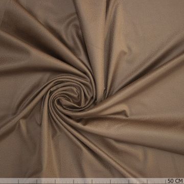 Lederimitat Stretch taupe