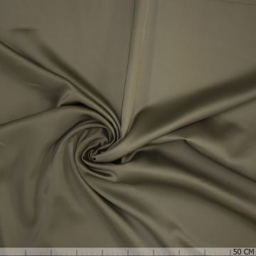 Stretch-Satin de Luxe Moosgrün