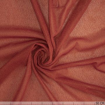 Lurex terrakotta