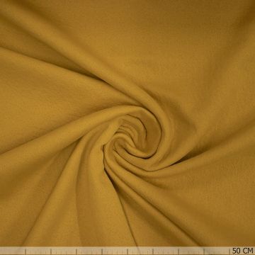 Doppelt Gestrickt Stickerei gelb