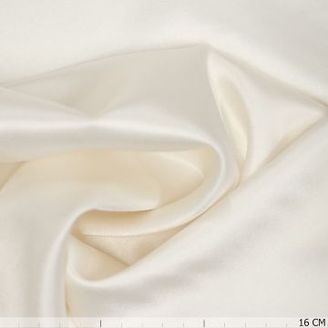 Reine Seide Stretch Perle