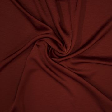 Milano Stretch-Satin Roodbraun