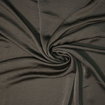 Milano Stretch-Satin Dunkelgrün