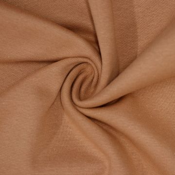 Feiner Rippbündchenstoff Nude