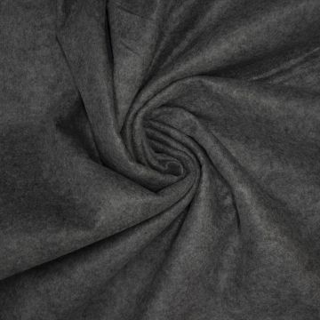 Filz 1,5 mm grau meliert