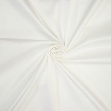 Schwerer Stretch-Satin Weiß