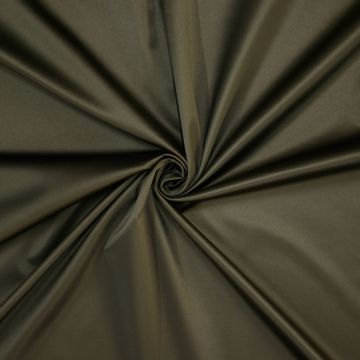 Heavy Stretch Satin Dunkel Khaki