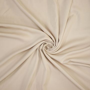 Viskose-Twill Uni Hellbeige
