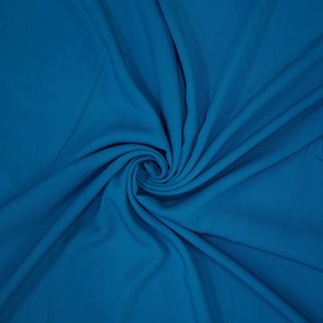 Viskose-Twill Uni Türkis