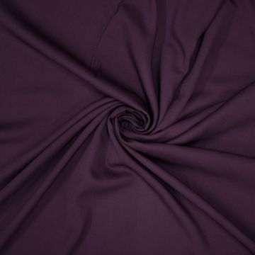 Uni-Viskose-Twill in Mauve