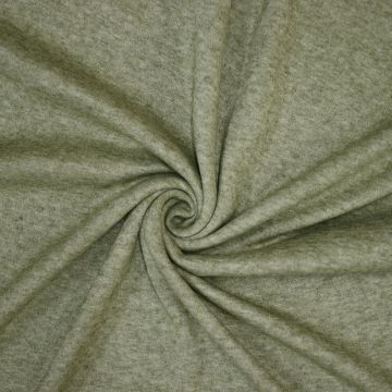 Royal Double Jersey Melange-Strick Khaki
