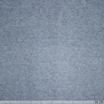 Royal Double Jersey Melange Hellblau