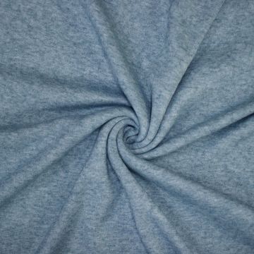 Royal Double Jersey Melange Trikot Jeansblau