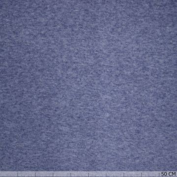 Royal Double Jersey Melange in Lavendelblau