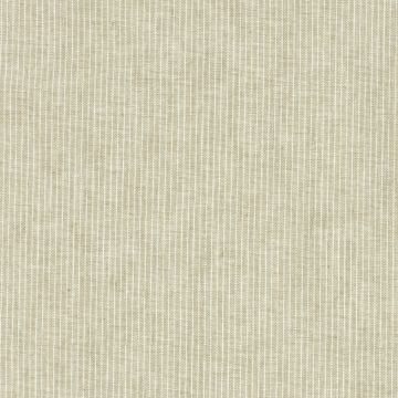 Leinen-Baumwolle Feines Streifenmuster Khaki