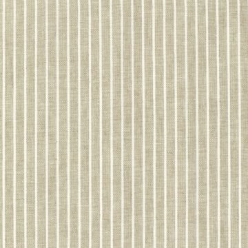 Leinen-Baumwoll-Streifen khaki