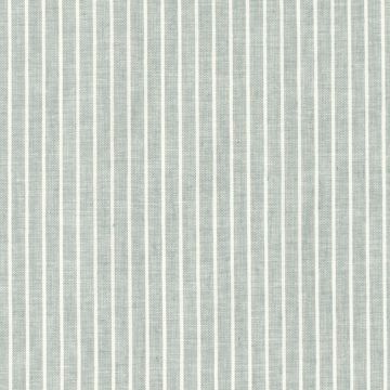 Leinen-Baumwollstoff Streifen Mint