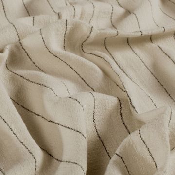 Leinenstreifen Beige