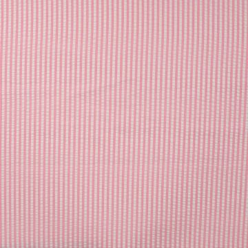 Seersucker Streifen Rosa