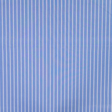 Fonkelnder Stretch-Streifenstoff Hellblau