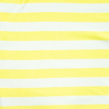Qjutie Stretch-Frottee Streifen Zitrone