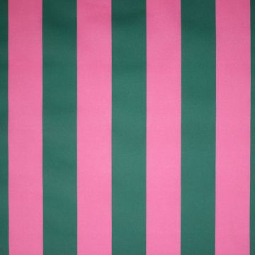 Basic Cotton Streifenstoff Fuchsia Grün