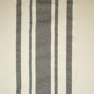 Cotton Natur Streifen breit Khaki