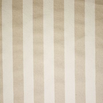 Cotton Heavy Canvas Streifen Natur