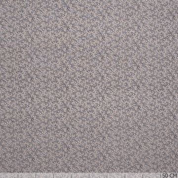 Jersey Frühlingsblumen beige