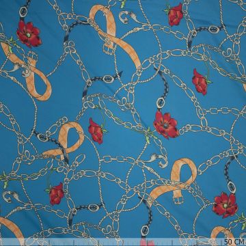 Rosen & Ketten blau