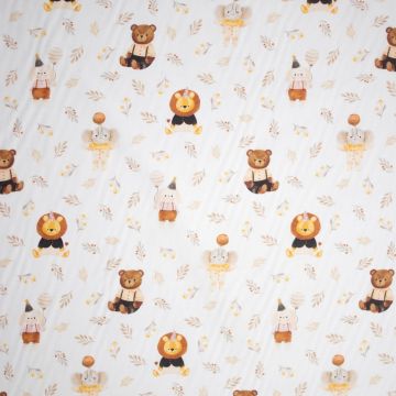 Digi-Baumwolle Gänseblümchen Teddy
