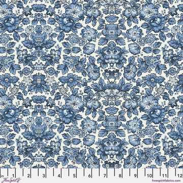 Free Spirit Indigo Wallpaper Canvas