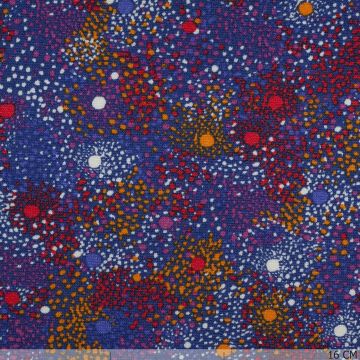 Liberty Polka Sky Tricot-Baumwolle