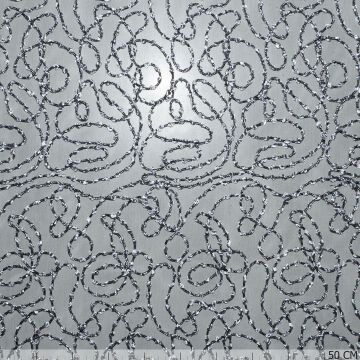 Couture Tüll silber