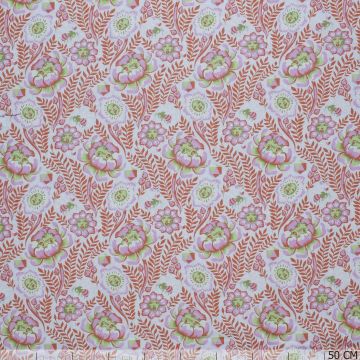 Free Spirit Petal Heads Beige Baumwoll-Popeline
