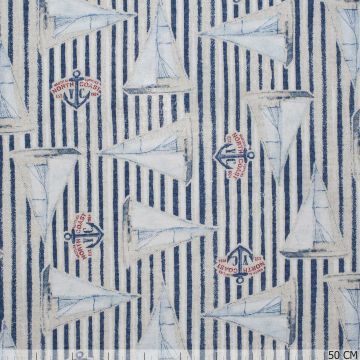 Ottoman Lines Maritim blau