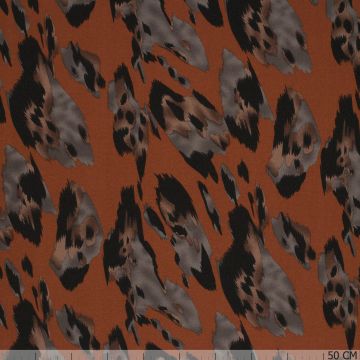Safari Leoprint terrakotta