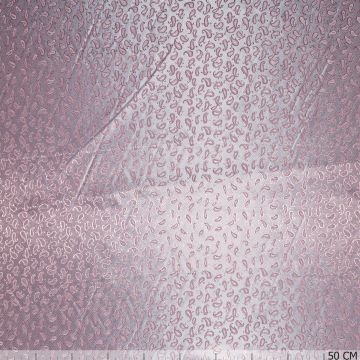 Jacquard-Futterstoff Paisley Altrosa