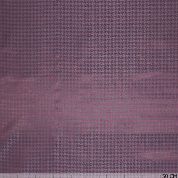 Jacquard-Futterstoff Hahnentritt Mint