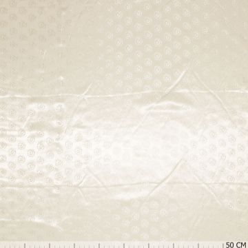 Jacquard-Futterstoff Swirl Off White