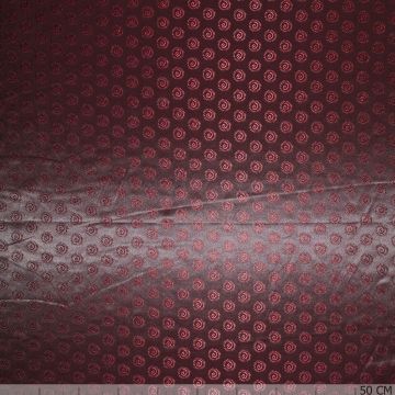 Jacquard-Futterstoff Swirl Rot