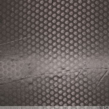 Jacquard-Futter Swirl Grau