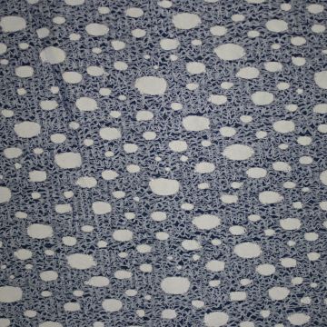 3D Jersey Dots Blau