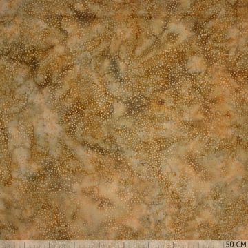 Hoffman Batik Bali Dots Toast